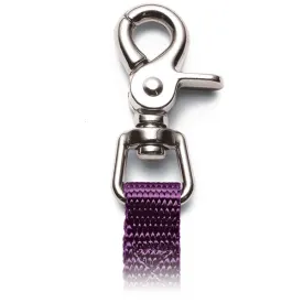 #108-P 3/4" x 6’ Personalized Stout Leashes with Scissor Snap