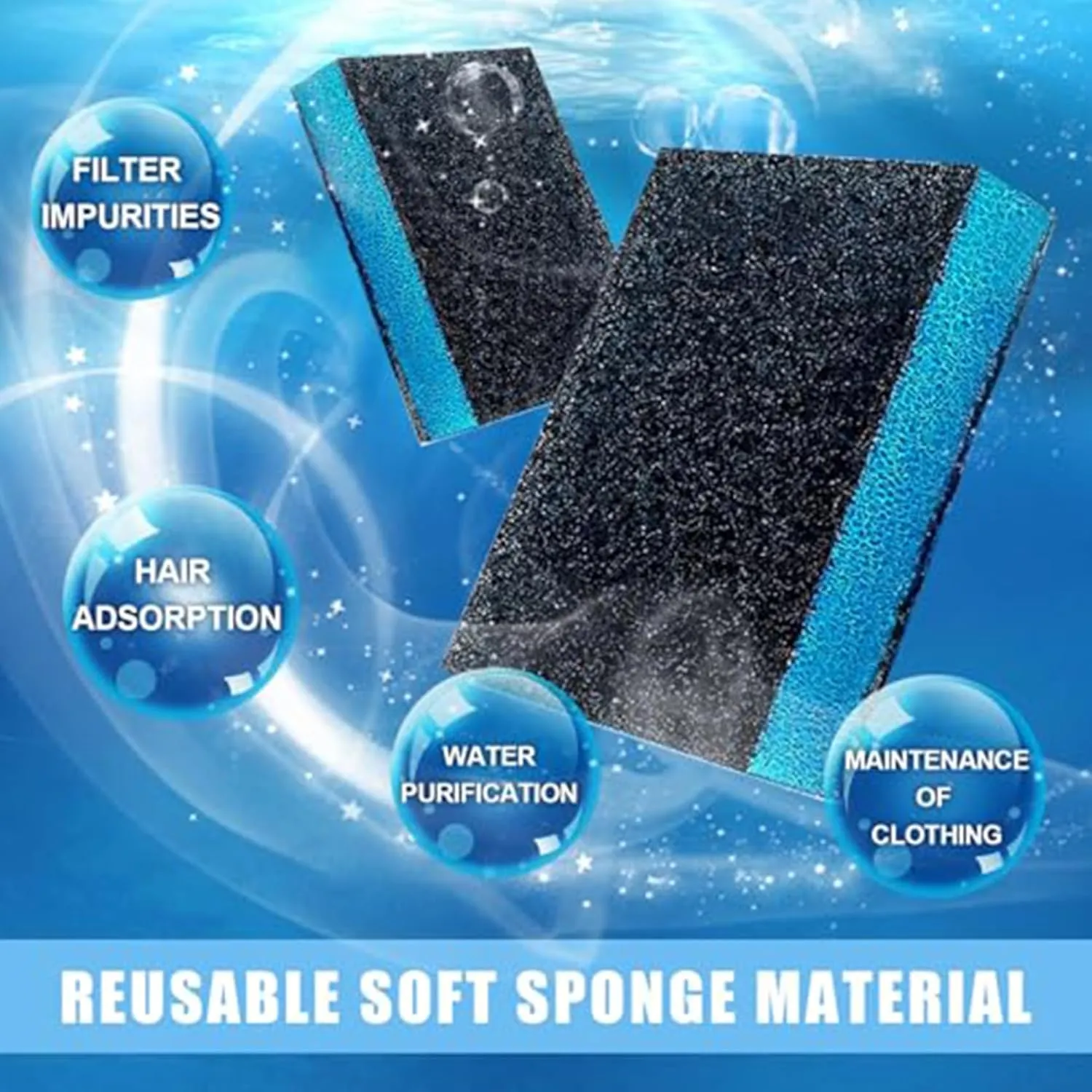 4 Pcs Pet Hair Remover for Laundry. Reusable Washing Machine Pet Hair Catcher Pet Hair Laundry Catcher Pet Hair Collector for Washer and Dryer Washing Machine Lint Traps for Home Laundry