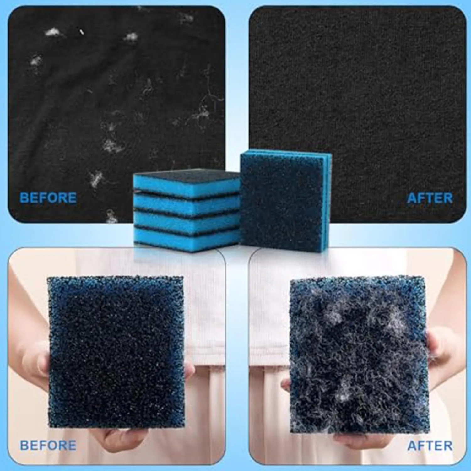 4 Pcs Pet Hair Remover for Laundry. Reusable Washing Machine Pet Hair Catcher Pet Hair Laundry Catcher Pet Hair Collector for Washer and Dryer Washing Machine Lint Traps for Home Laundry