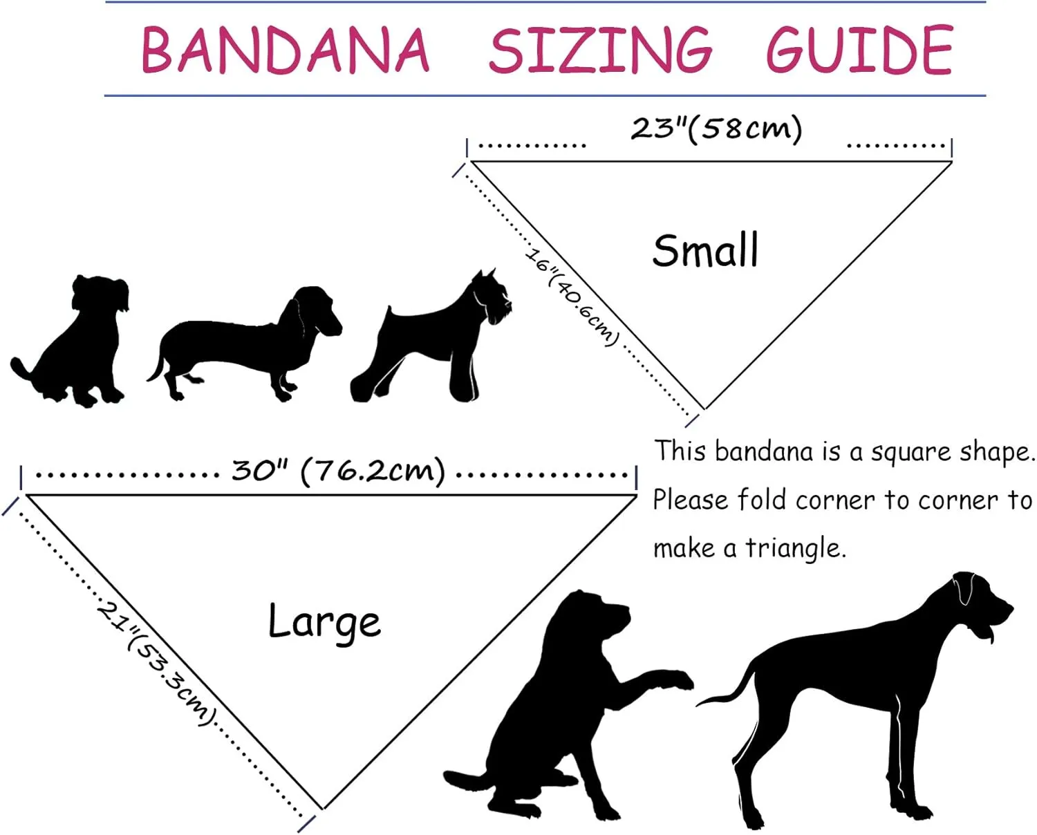ARING PET 4th of July Dog Bandana-Cute Pink Patriotic Dog Bandana, Comfortable American Flag Pet Scarf Triangle Bibs for Small to Large Boy Girl Dogs and Cats