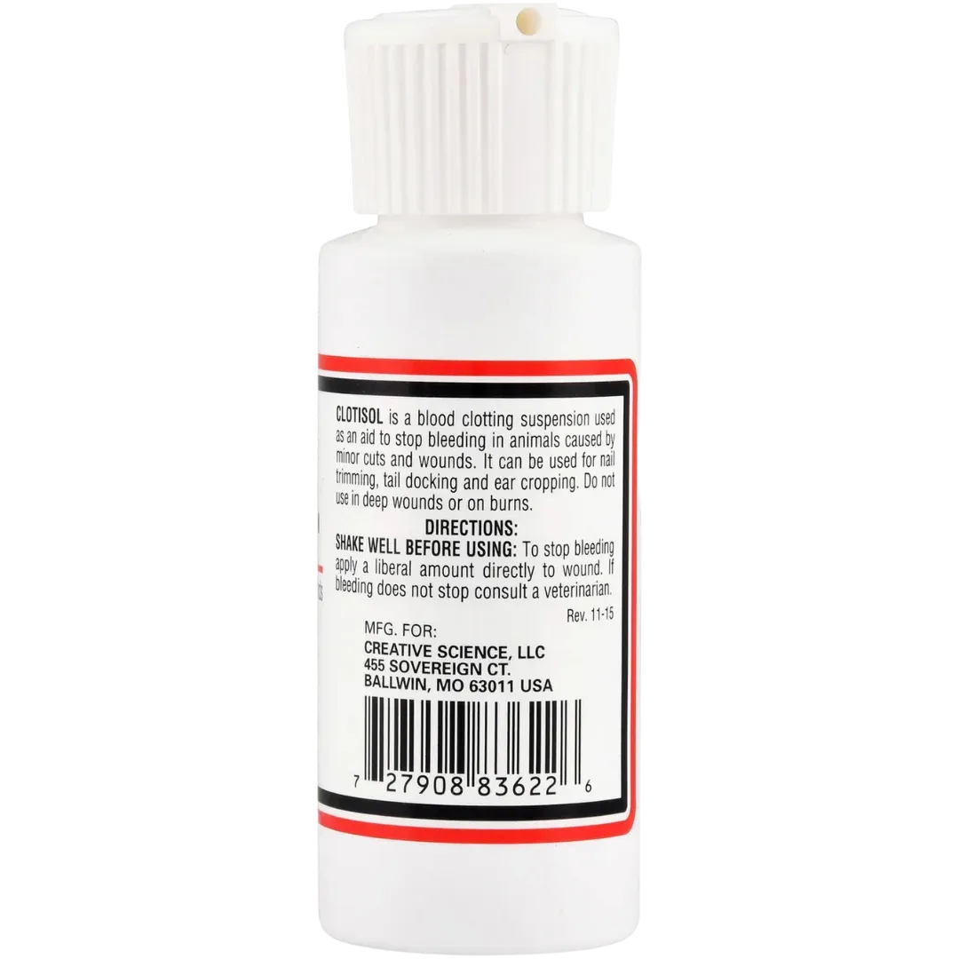 Clotisol Liquid Styptic