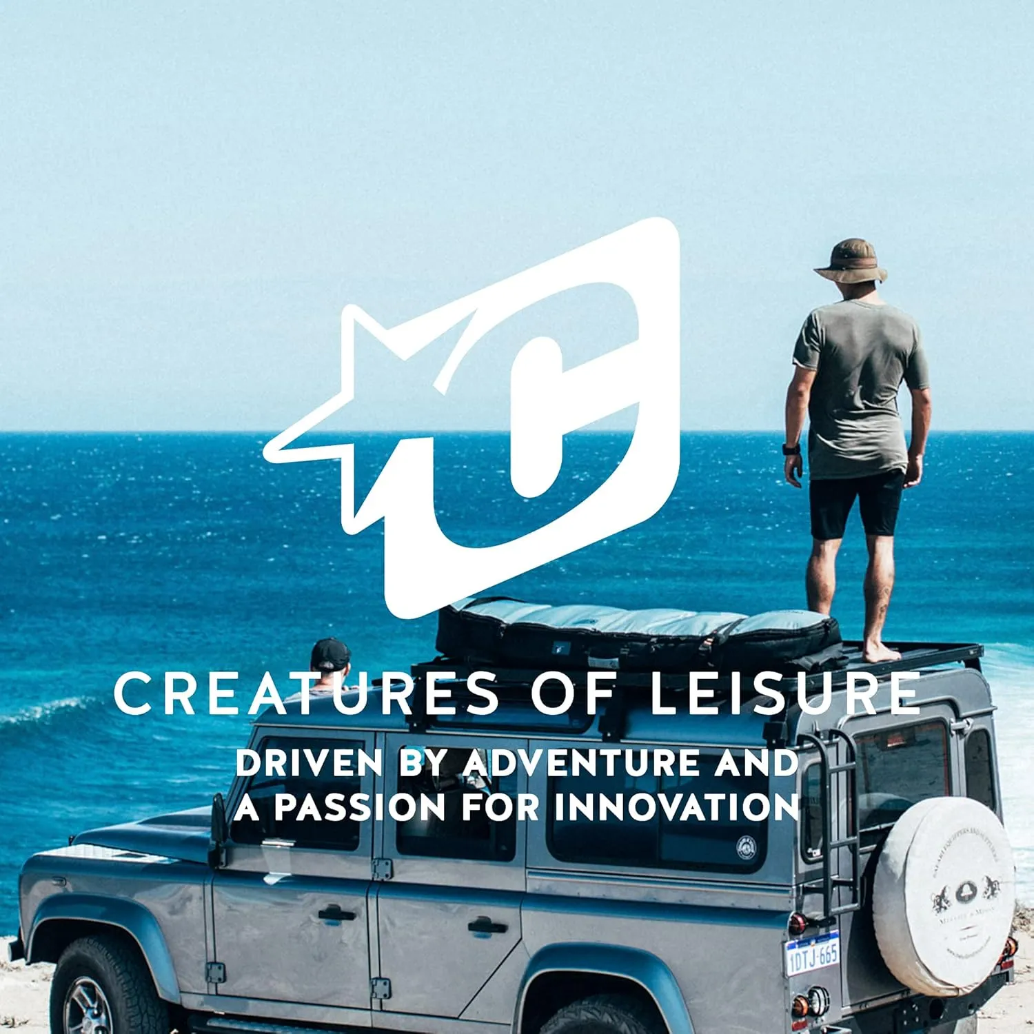Creatures of Leisure Icon 6 Surf Leash, DNA Flex Mould, Double Stainless-Steel Bearing Swivel, High-Grade TPU Cord, 2-Year Warranty