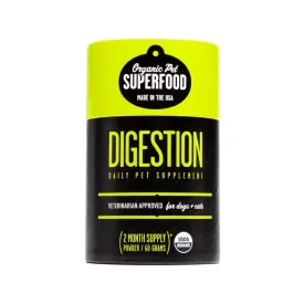 Digestive Support Powdered Mushroom Pet Supplement