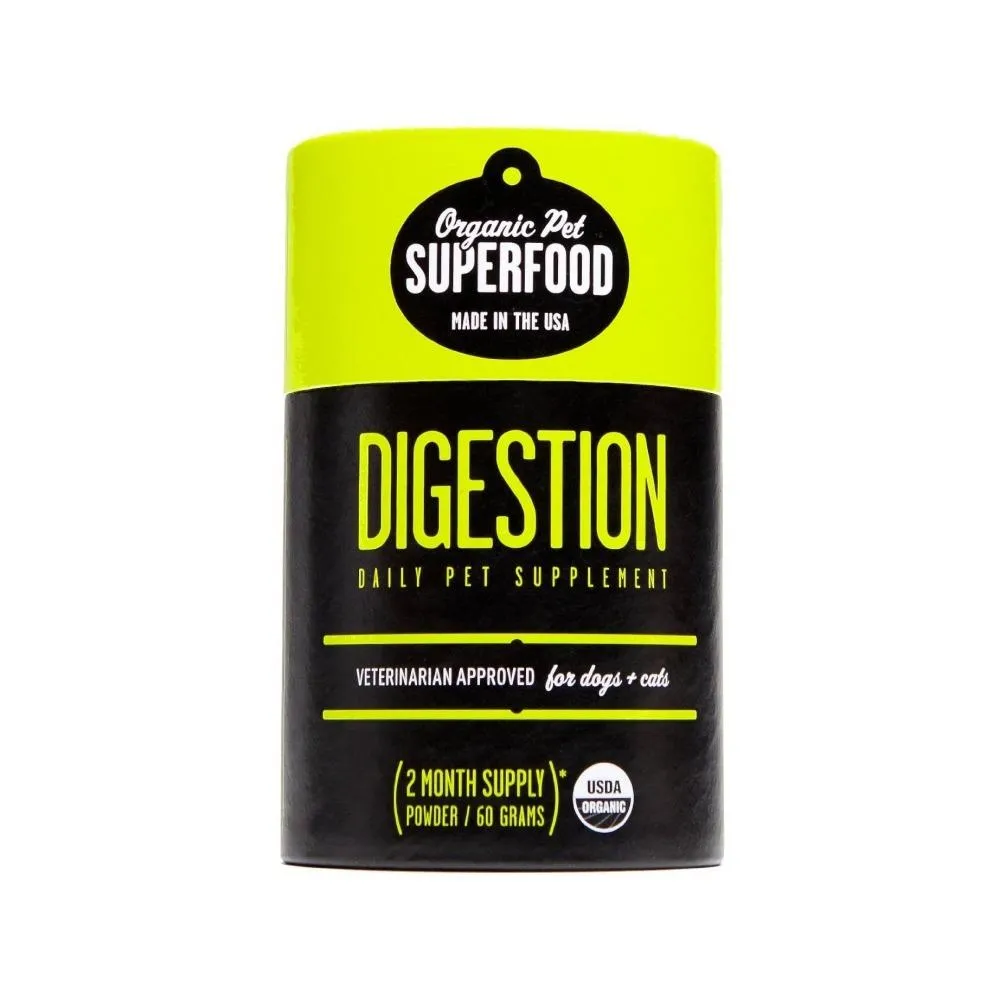 Digestive Support Powdered Mushroom Pet Supplement