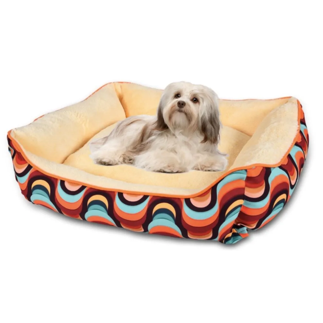 Dog Bed | Velvet feel bed | Pet Bedding