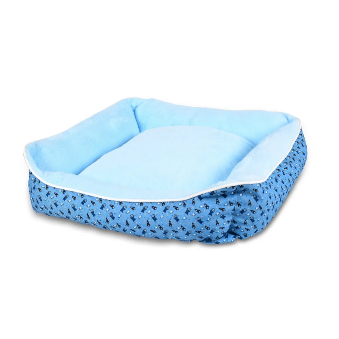 Dog Bedding | Super Soft Fur Bed , Ploy canvas fabric  | Pet Bed