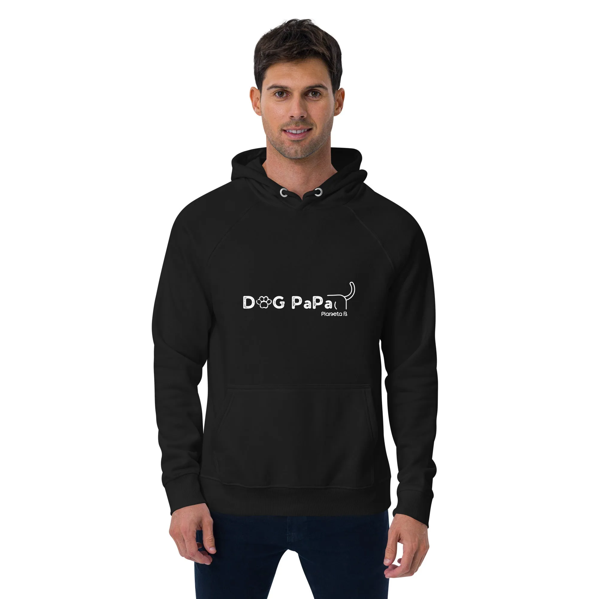 Dog PaPa eco raglan hoodie