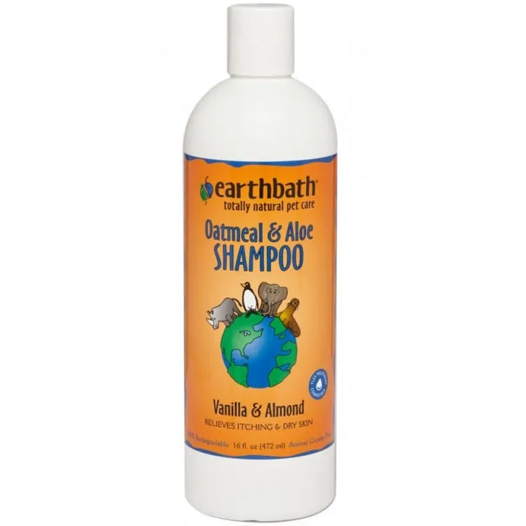 Earthbath® Oatmeal and Aloe Shampoo for Dogs & Cats, 16 oz.