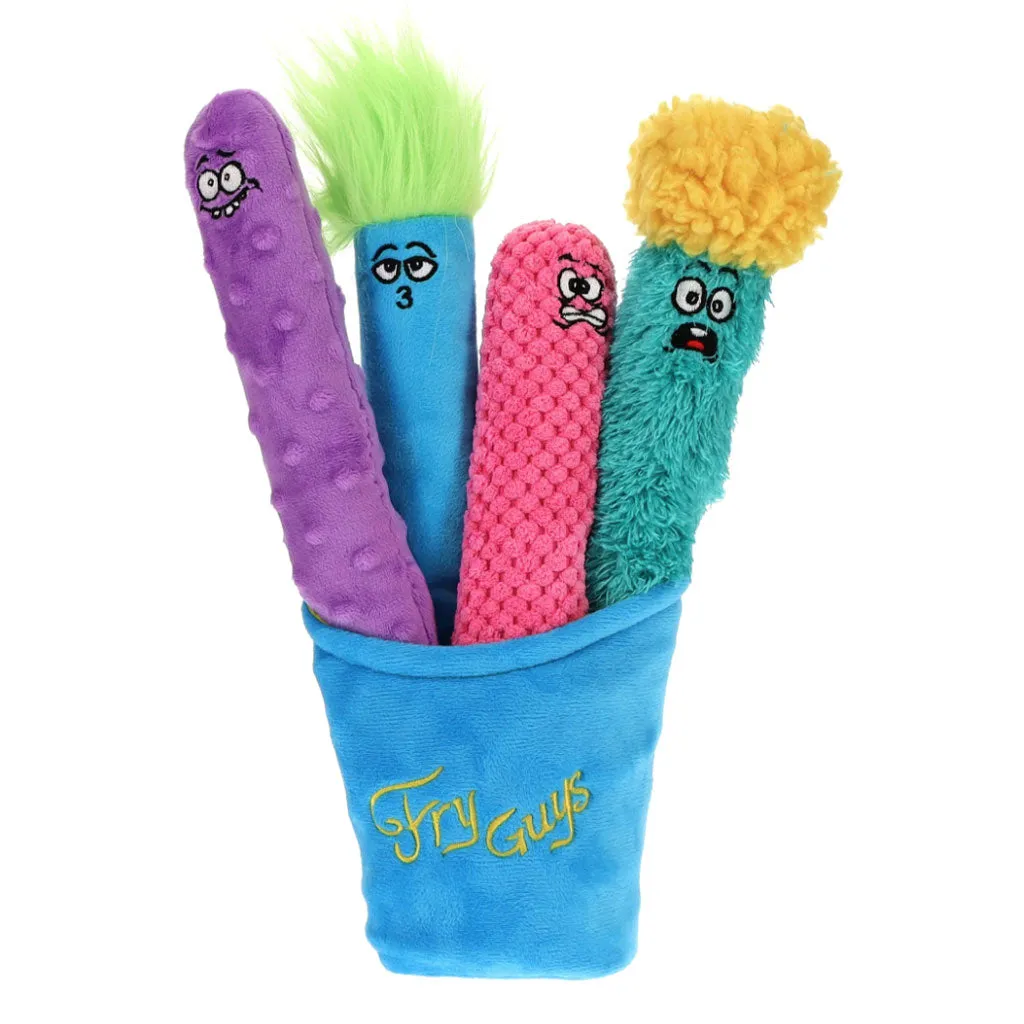 GURU Fry Guys Set Dog Toy, 5-pack