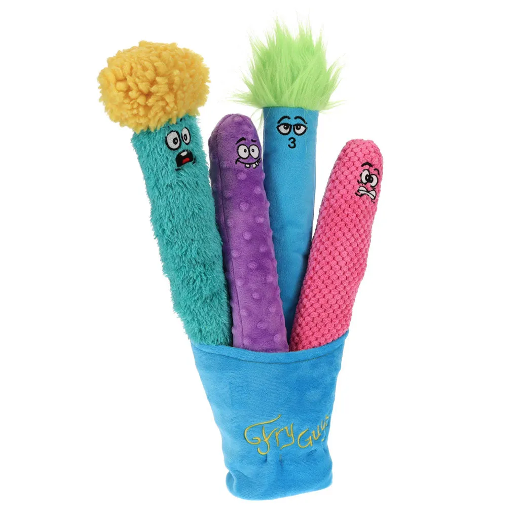 GURU Fry Guys Set Dog Toy, 5-pack