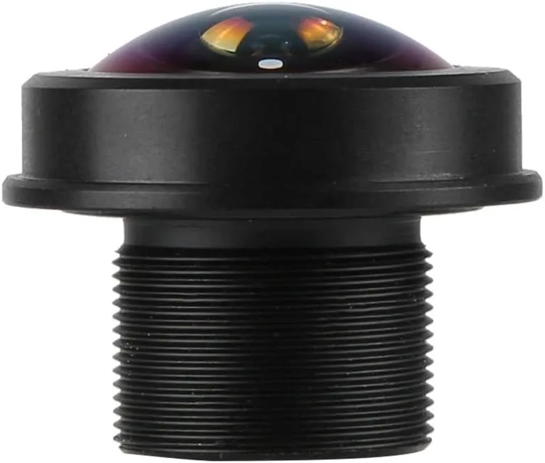 JTLB 5MP 180 Wide Angle Fisheye Board Lens, High Resolution Video Recording Camera Lens for Baby Monitoring, Pet Monitoring and More with Quick Connection, Easier