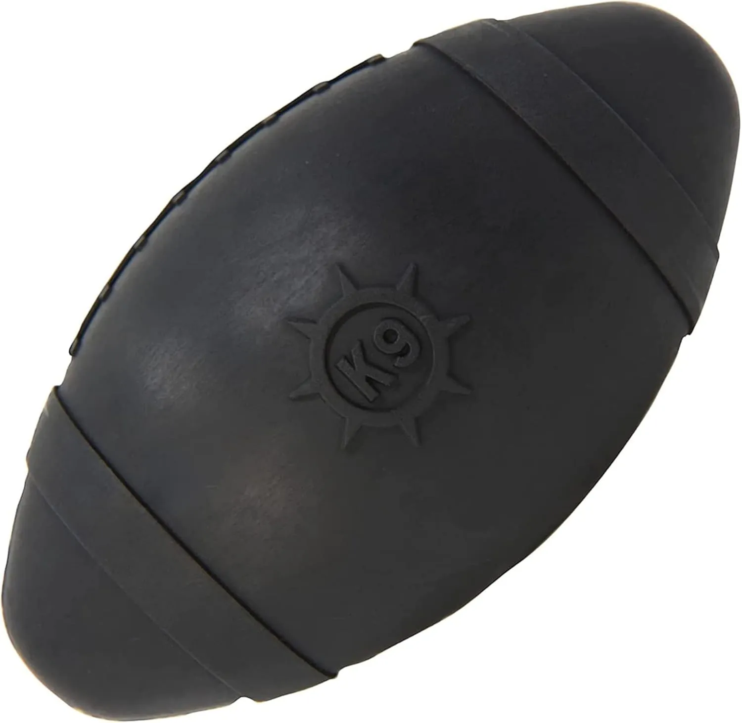 Monster K9 Indestructible Football Dog Toy - Lifetime Replacement - Medium & Large Breeds - Ultra Durable for Aggressive Chewers - Chew, Tug, & Fetch Dog Toy - 5" x 3"