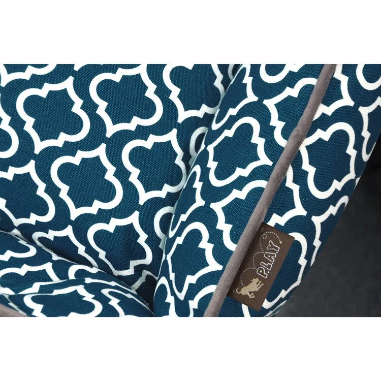 Moroccan Lounge Pet Bed - Navy - Extra-Large