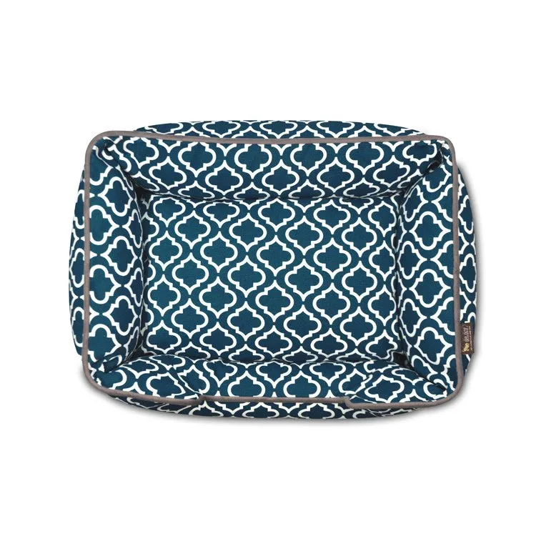 Moroccan Lounge Pet Bed - Navy - Extra-Large