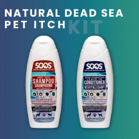 Natural Dead Sea Pet Itch Kit For Dogs & Cats