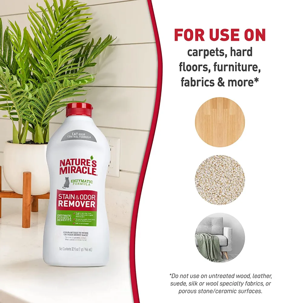 Nature’s Miracle Stain & Odor Remover for Cats