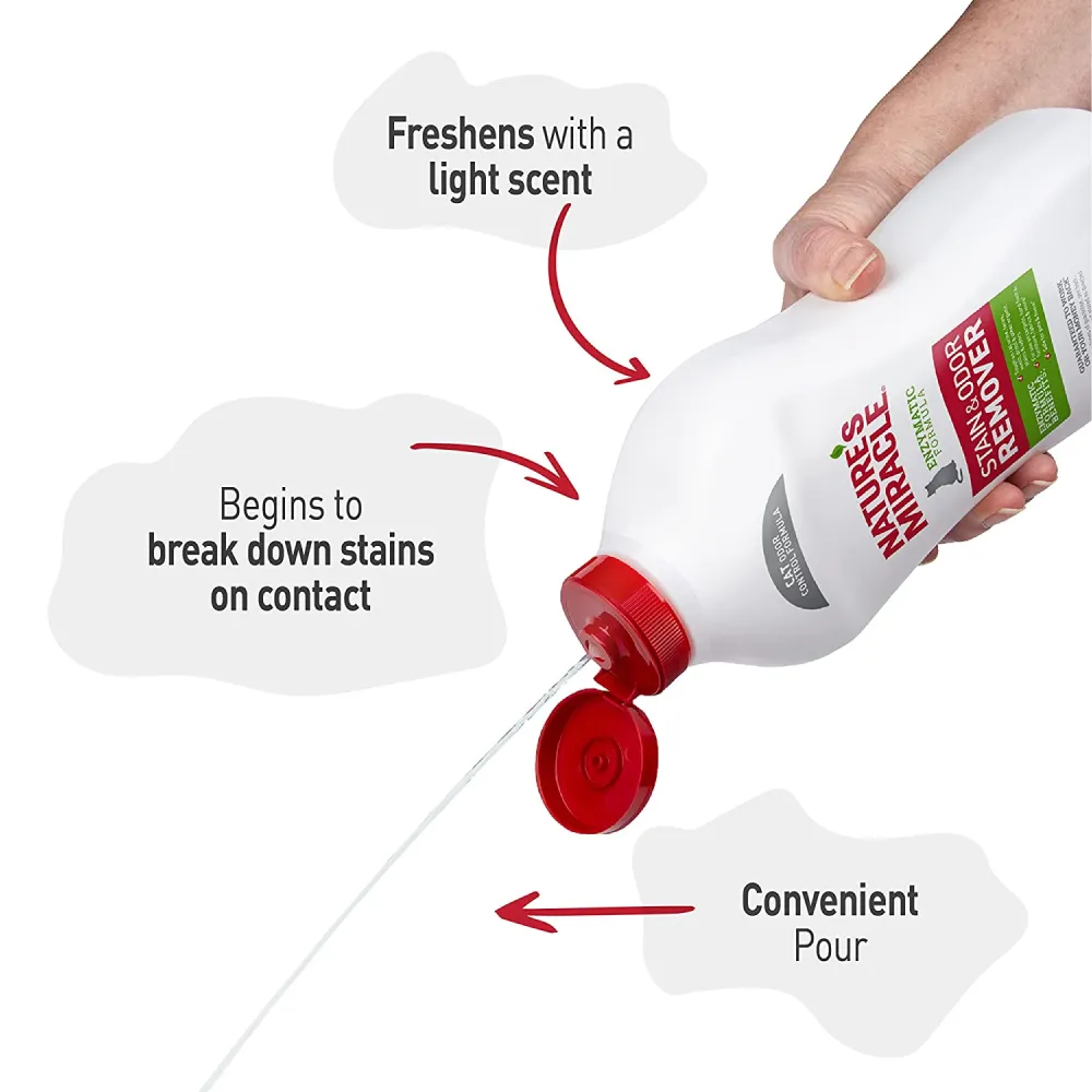 Nature’s Miracle Stain & Odor Remover for Cats