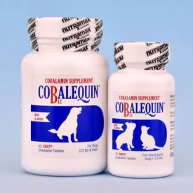 Nutramax Cobalequin Chewable Tablet Small Dog & Cat Supplement, 45 count