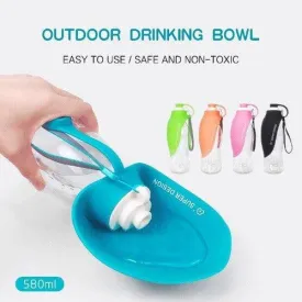 Portable Soft Silicone Dog Water Bottle