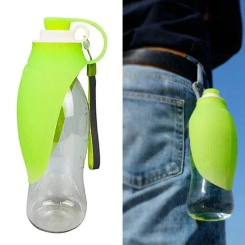 Portable Soft Silicone Dog Water Bottle