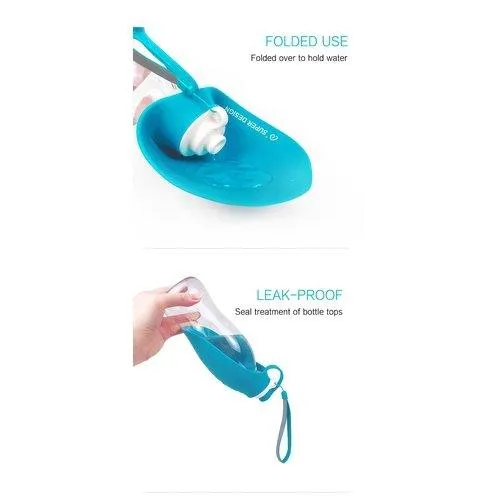 Portable Soft Silicone Dog Water Bottle