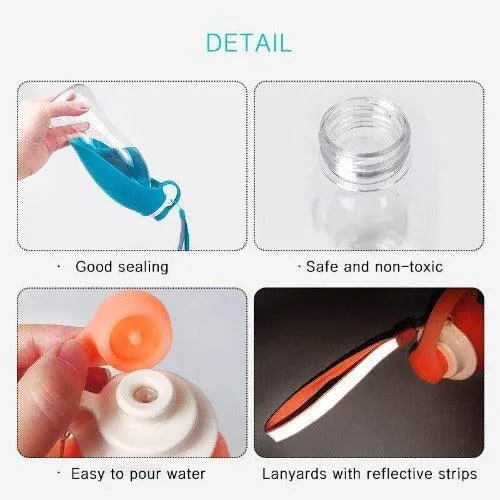 Portable Soft Silicone Dog Water Bottle