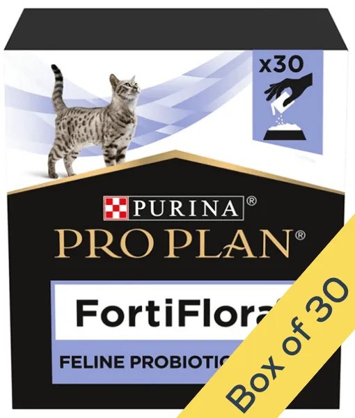 Purina Pro Plan FortiFlora, Cat Probiotic Supplement, 1g (30 sachets)