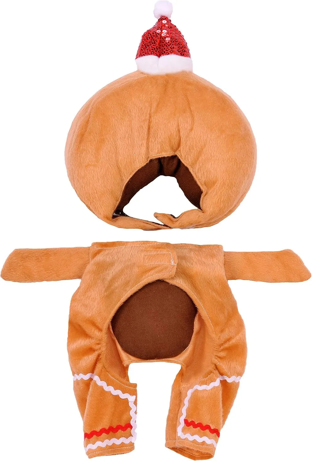 Rubie's Walking Gingerbread Man Pet Costume, Medium