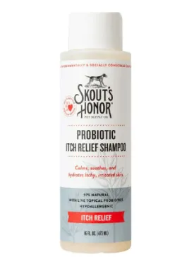 Skout's Honor Probiotic Itch Relief Shampoo for Dogs & Cats