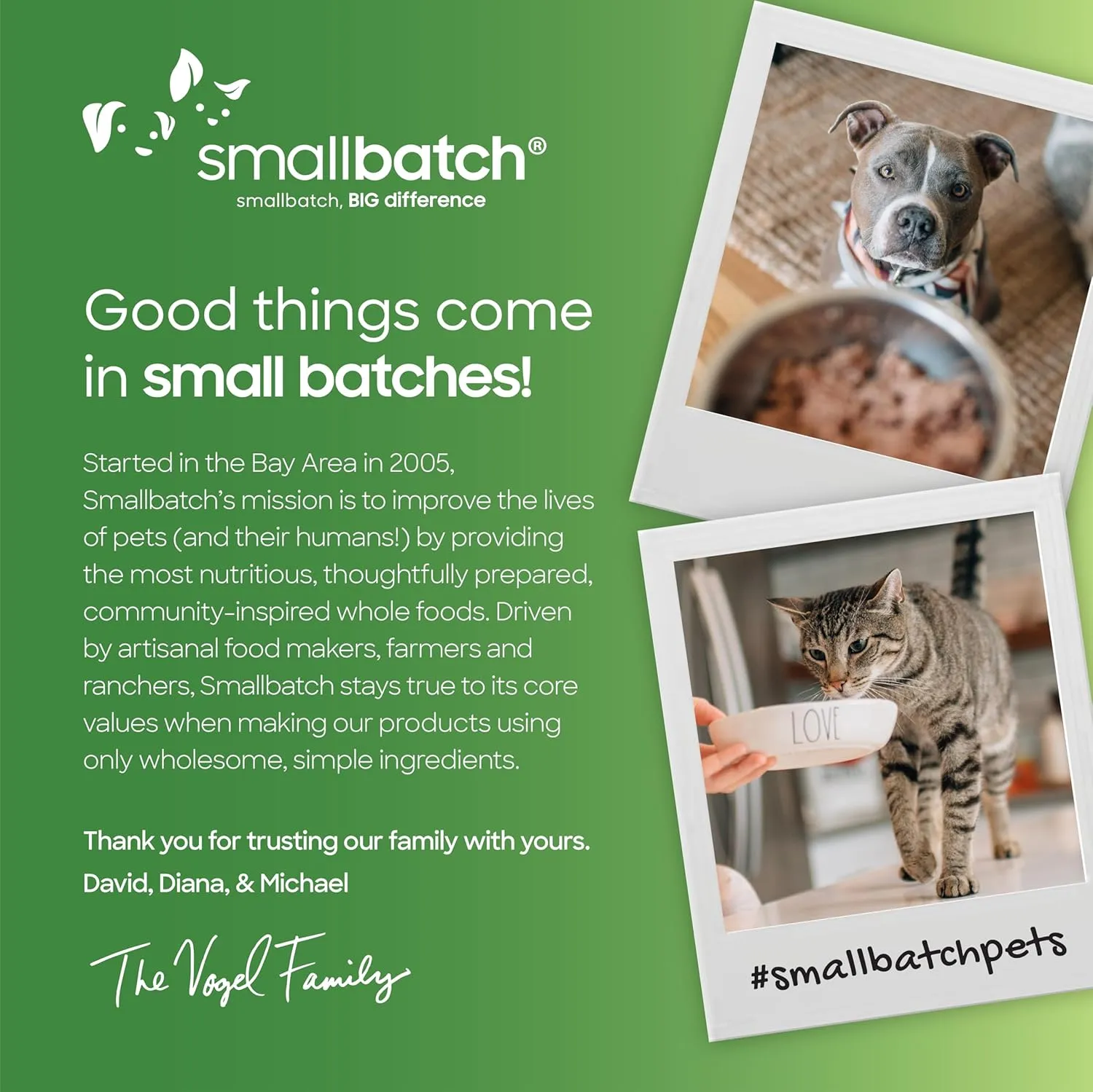 smallbatch Pets Freeze Dried Dog Treats & Cat Treats, 7 oz, Lamb Treat Bites, Probiotics, Organic Vegetables, Fruits, Digestive Health Skin & Coat Support Food Topper, Made in The USA, Humanely Raised