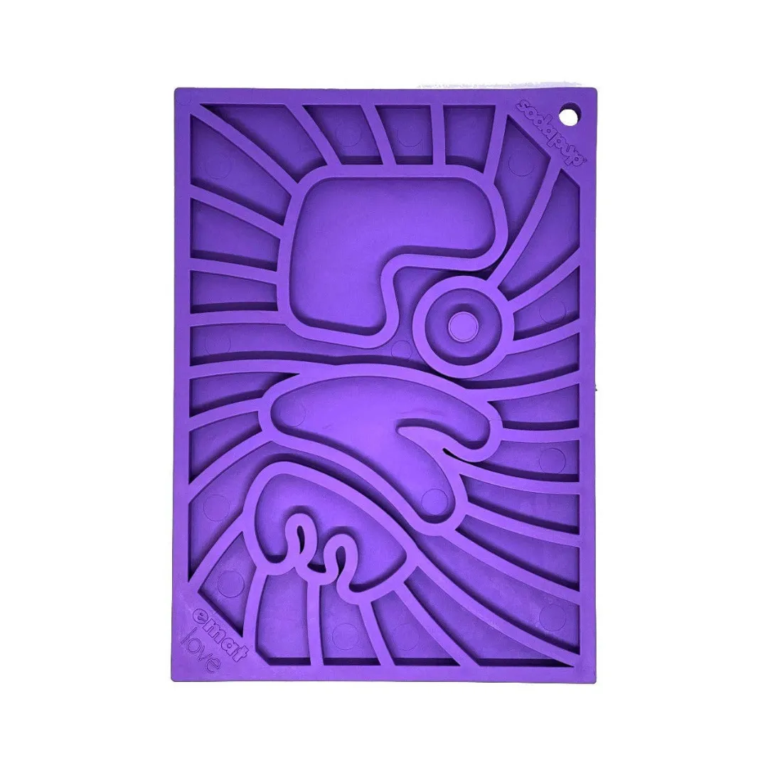 Sodapup Emat Enrichment Lick Mat Dog Chew