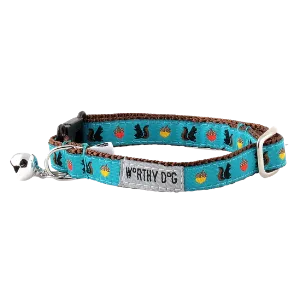 The Worthy Dog Squirrelly Cat Collar