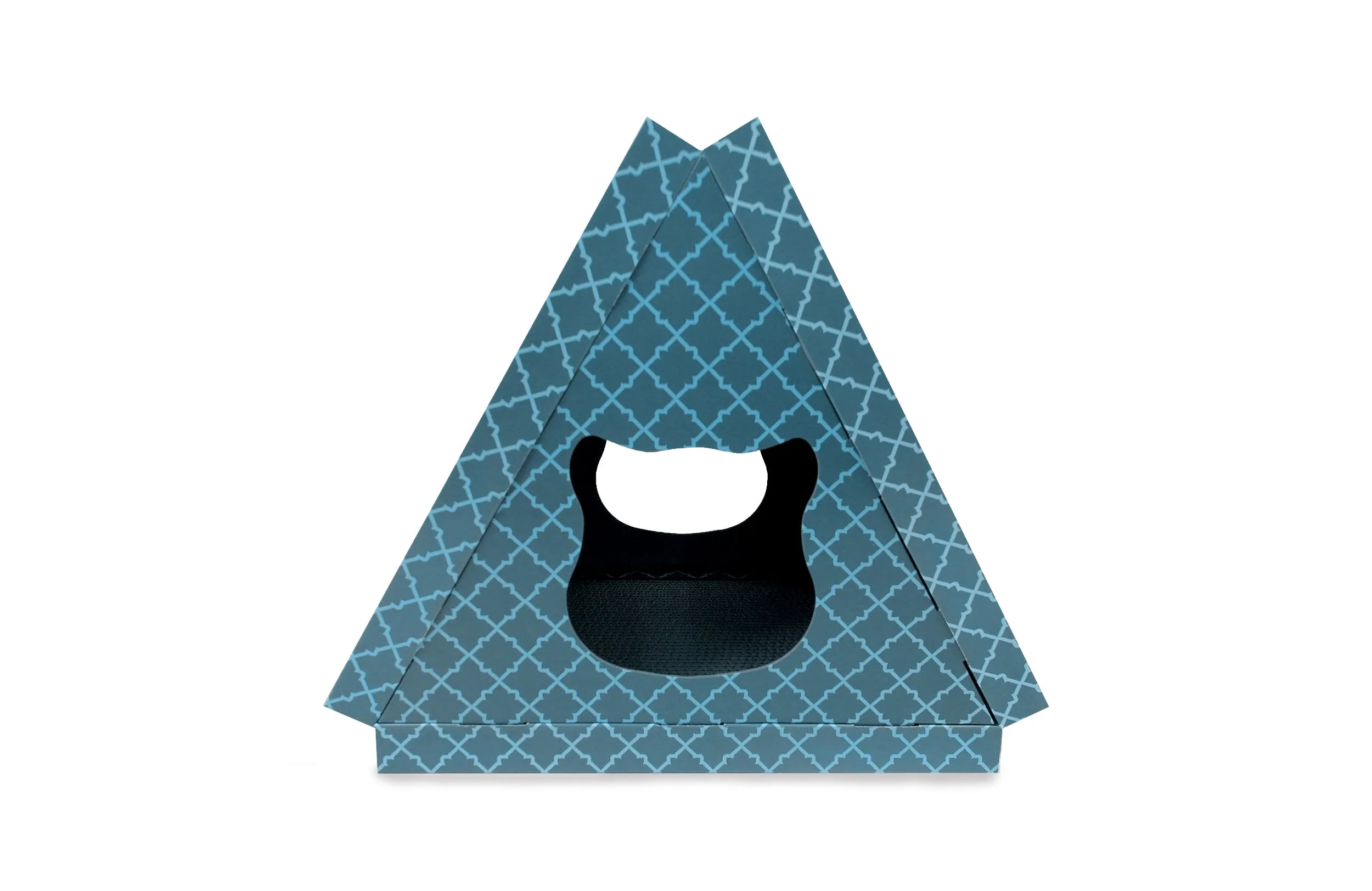 Tiger Tent Corrugated Scratcher with Catnip