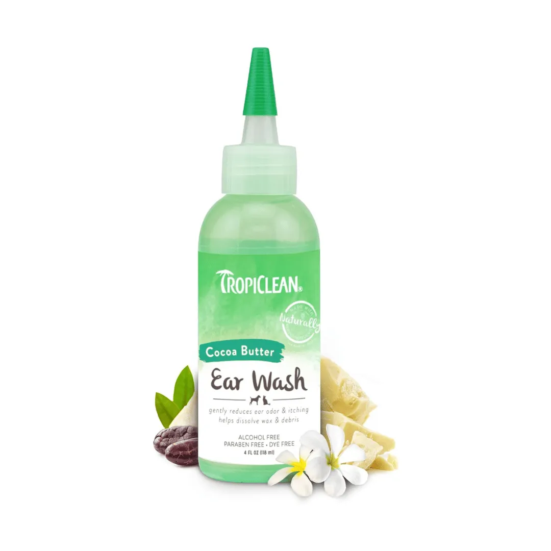 TropiClean Alcohol Free Ear Wash for Dog & Cat