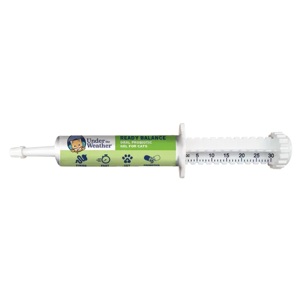 Under the Weather Ready Balance Probiotic Supplement for Cats 30cc tube