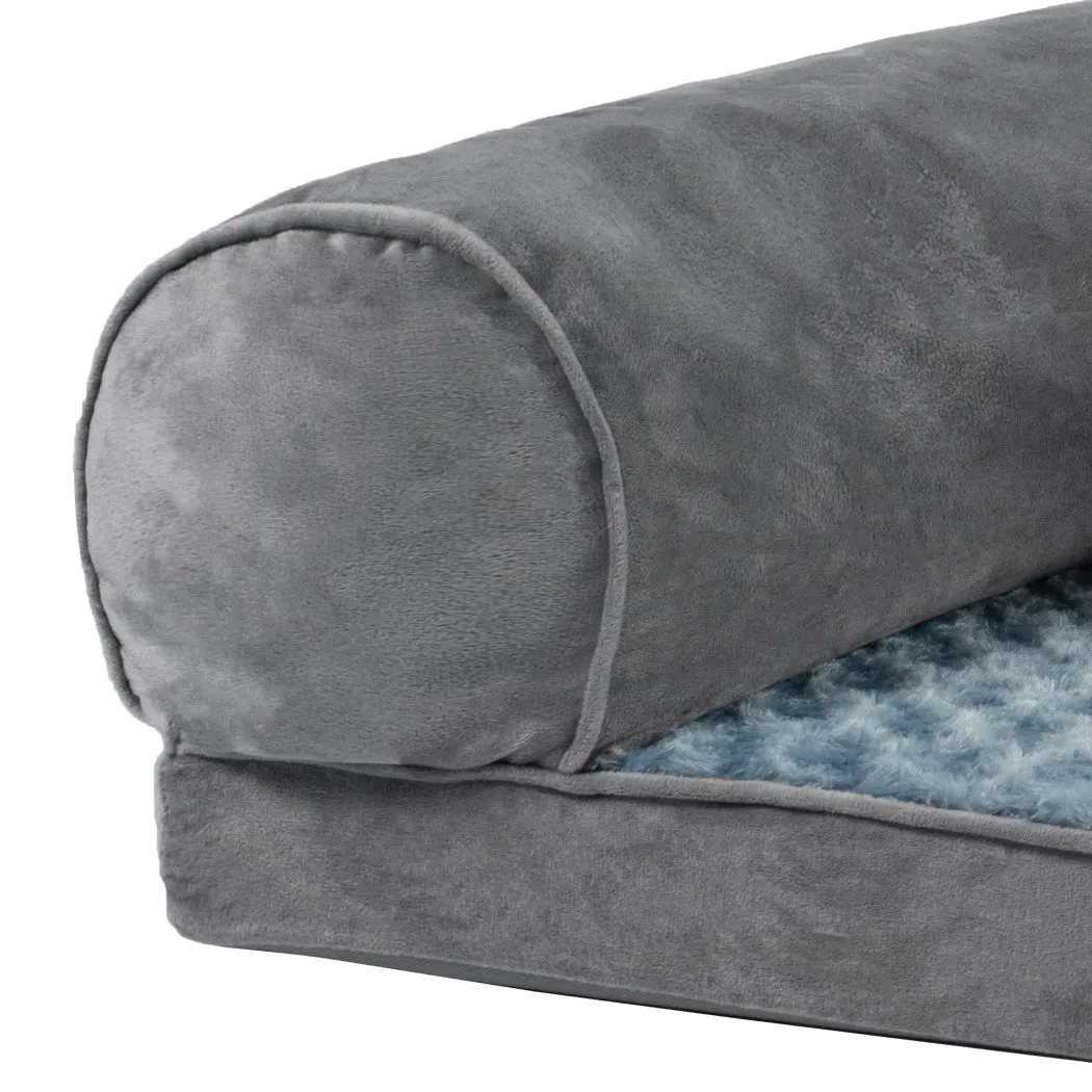 XLarge Dog Beds Pet Sofa Bedding Soft Warm Replacement Cover - Grey