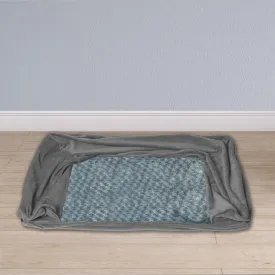 XLarge Dog Beds Pet Sofa Bedding Soft Warm Replacement Cover - Grey