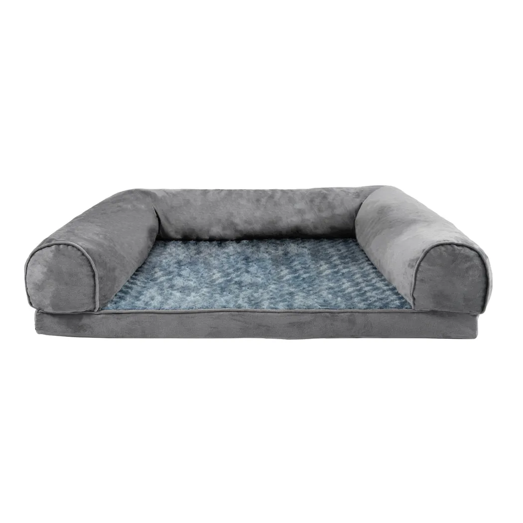 XLarge Dog Beds Pet Sofa Bedding Soft Warm Replacement Cover - Grey